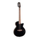Violao cort sunset nyletric ii bk nylon flat preto com capa