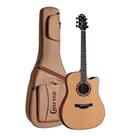 Violão Crafter Eletroacústico Aço Folk Cutaway Vl D17ce Pro Com Bag M-Line Natural
