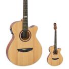 Violão Elétrico Aço Super Flat Strinberg SF200C NS Natural Fosco Violão Elétrico Aço Super Flat Strinberg SF200C NS Natural Fosco