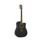 Violão Eletrico Acustico Preto WD7SCEBM - WASHBURN