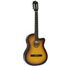Violão Elétrico Clássico Semi-Flat Michael VMS318 Sunburst
