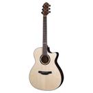Violão Elétrico Crafter C/Tampo Sólido Hg700 Ce Nat G.Audito + hardbag