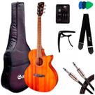 Violão Elétrico Flat Aço 6 Cordas Cort SFX-MEM OP + Acessórios Violão Elétrico Flat Aço 6 Cordas Cort SFX-MEM OP + Acessórios