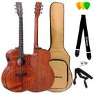 Violão elétrico grand auditorium waldman anápolis sólido gcex-1141 am