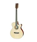 Violão Elétrico Jumbo Aço CH70 Natural Eagle