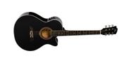 VIOLÃO ELÉTRICO MICHAEL MINI JUMBO VMA320 bk