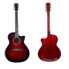 Violão Elétrico Sonn Premium Cherry Burst 41