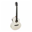 VIOLÃO ELETROACÚSTICO AÇO GIANNINI ACOUSTIK GJM Cor: Satin White