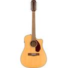 Violão Eletroacústico CD-140SCE 12 Cordas Natural 0970293321 - Fender