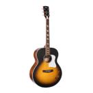 Violão Eletroacustico Cort CJ RETRO VSM com Bag Vintage Sunburst Matte
