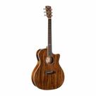 Violão Eletroacústico Cort GA5F Koa Natural Aço Fishman