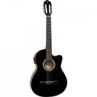 Violão Eletroacústico Flat Cutaway Nylon NF-14 Preto GIANNIN - Giannini