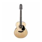 VIOLÃO ELETROACÚSTICO JUMBO GIANNINI 12 CORDAS PERFORMANCE AÇO J12 DLX C/CAPA Cor: Natural Satin VIOLÃO ELETROACÚSTICO JUMBO GIANNINI 12 CORDAS PERFORMANCE AÇO J12 DLX C/CAPA Cor: Natural Satin