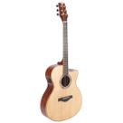 Violão Eletroacústico PHX Anatômico White AH-106NS-40