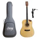 Violão Eletroacústico Seven SVE 70 NT Natural Com Bag