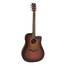 Violão Eletroacústico Vintage Ve440wk Folk DreadnoughtC/Capa