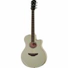 Violão Eletroacústico Yamaha APX600 Vintage Wh Apx-600 Aço