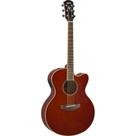 Violão Eletroacústico Yamaha CPX600 AÇO Root Beer Violão Eletroacústico Yamaha CPX600 AÇO Root Beer