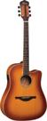 Violão Folk Hofma HMP350 Satin Yellow Burst (STYS)