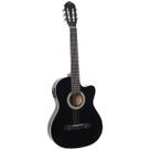 Violão Giannini Eletroacústico Flat Aço Sf14 Ceq Bk Sf-14