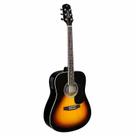 Violao giannini gd-1 eq vsb-s folk full vintage sunburst satin