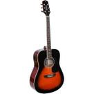 Violão Giannini GD1 EQ Eletroacústico Dreadnought 3 Tone Sunburst