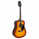 Violao Giannini Gd1 Eq Ts Folk Tobacco Sunburst Gd-1