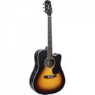 Violão Giannini GDC1 CEQ Eletroacústico Aço Vintage Sunburst Satin F002