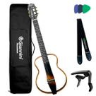 Violão giannini roadman elétrico nylon grmn 3ts c/ bag