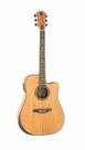Violão Marques Va183 Nt Cedro Folk Aço