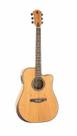 Violão Marques Va183 Nt Cedro Folk Aço