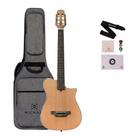 Violão michael neoedge flat solido gmh330 mahogany com bag