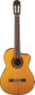 Violão nylon elétrico takamine tampo sólido gc5ce n & tp4t