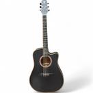 Violao phx j.white folk eq aço ah-106bkm-41 preto fosco