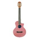 Violão Seizi Fun Panda Nylon Acústico Rose Gold Sparkle