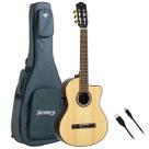 Violão strinberg nylon clássico diamond dc4sc natural c/ bag