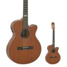 Violão Strinberg Sl200c Mgs Flat Nylon Elétrico Mogno Fosco