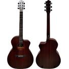 Violao tagima grand auditorium cutaway eq aco t/ sapele b/s sapele dallas gran reserva dkmop