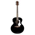 Violao tagima jumbo aco flamed okoume fs-600 black
