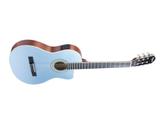 Violao tagima nylon eletrico cartagena flat lpbs lake placid blue satin