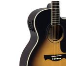 Violão Tagima Rio Negro Vsb Vintage Sunburst Cutaway Destro Okoume