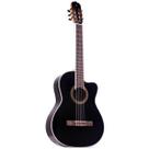 Violão ws-10 eq nylon cutaway preto - tagima