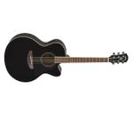 Violao yamaha aço eletrico jumbo cpx 600 bl