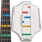 Violin Finger Guide Temitton Não Adesivo Tipo B 4/4 em tamanho real Violin Finger Guide Temitton Não Adesivo Tipo B 4/4 em tamanho real