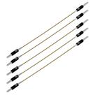 Violin Tail Gut MI & VI Premium Titanium Alloy 3/4-4/4 (pacote com 5)
