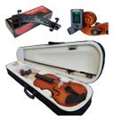 Violino Barth 4/4 Nt C/estojo- Kit C/ Espaleira + Afinador! Natural Violino Barth 4/4 Nt C/estojo- Kit C/ Espaleira + Afinador! Natural