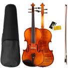 Violino Infantil 3,4 Orquezz Intermediário Madeira Maciça Construção Strad Fundo Bipartido Ajustado por Luthier com Estojo Arco e Breu Z200I Violino Infantil 3,4 Orquezz Intermediário Madeira Maciça Construção Strad Fundo Bipartido Ajustado por Luthier com Estojo Arco e Breu Z200I