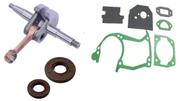 Virabrequim+Juntas+Retentores Motosserras Importadas 45/52cc Virabrequim+Juntas+Retentores Motosserras Importadas 45/52cc