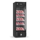 Visa Cooler Carne Embalada Porta Vidro 0 a 5 ºc 570l Vcca570pvpp Preto/preto 220v - Refrimate