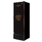 Visa Cooler Cerveja 433 Litros Porta Solida Adesivada Preto Fricon